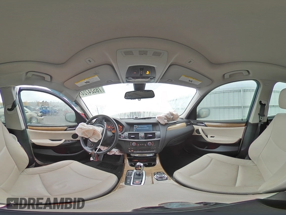 2013 BMW X3 xDrive28i with VIN 5UXWX9C58D0D06257, listed as a Copart auction lot 78524724 with 125,164 mi miles and Salvage Title. Bid and sale history available at carsss.com. Image 15.