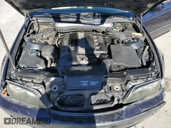 2005 BMW 3 Series 330xi with VIN WBAEW53475PN37055, listed as a Copart auction lot 80079454 with 178,136 mi miles and Salvage Title. Bid and sale history available at DreamBid. Image 12.