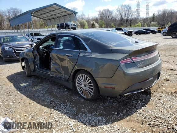 2017 Lincoln MKZ Reserve with VIN 3LN6L5F91HR639287, listed as a Copart auction lot 48975645 with Not provided miles and Salvage title. Bid and sale history available at DreamBid. Image 2.