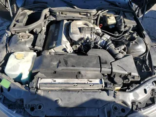 1997 BMW 3 Series 1.9L with VIN 4USCH7321VLE01765, listed as a Copart auction lot 86591344 with 0 mi miles and Salvage Title. Bid and sale history available at carsss.com. Image 12.