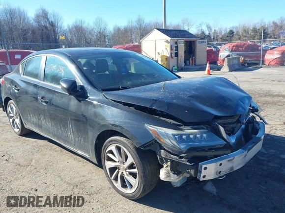 2017 Acura ILX with VIN 19UDE2F30HA009417, listed as a IAAI auction lot 41704288 with 1 mi miles. Bid and sale history available at carsss.com. Image 1.
