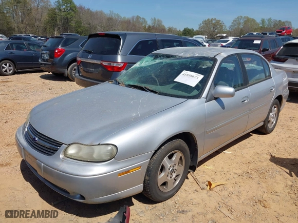 2002 Chevrolet Malibu LS with VIN 1G1NE52J52M524226, listed as a IAAI auction lot 41898073 with 1 mi miles. Bid and sale history available at carsss.com. Image 2.