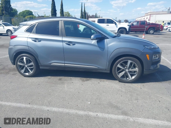 2018 Hyundai Kona Ultimate with VIN KM8K53A51JU101799, listed as a IAAI auction lot 41969569 with 20,167 mi miles. Bid and sale history available at carsss.com. Image 14.