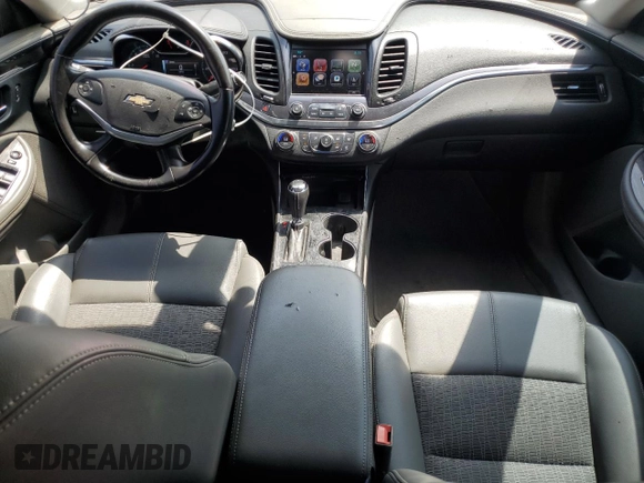2017 Chevrolet Impala LT with VIN 2G1105S30H9163590, listed as a Copart auction lot 54397905 with 143,218 mi miles and Salvage Title. Bid and sale history available at DreamBid. Image 8.