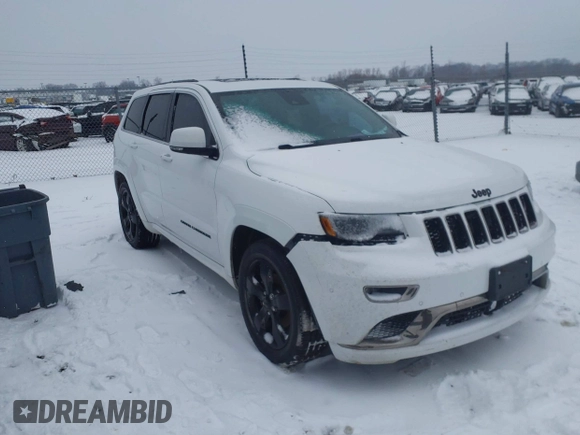 2016 Jeep Grand Cherokee High Altitude with VIN 1C4RJFCG3GC376538, listed as a IAAI auction lot 41538781 with 77,929 mi miles. Bid and sale history available at carsss.com. Image 1.