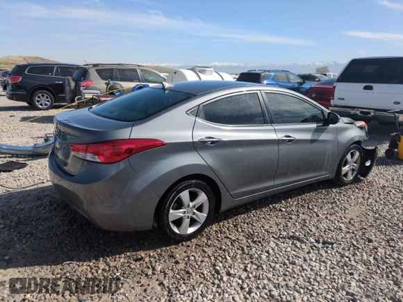2013 Hyundai Elantra Limited z VIN 5NPDH4AE7DH444819, wystawiony jako Copart lot #53294505 z przebiegiem 117 342 mil mil oraz Szkoda całkowita • Salvage title. Historia ofert i sprzedaży dostępna na DreamBid. Obrazek 3.