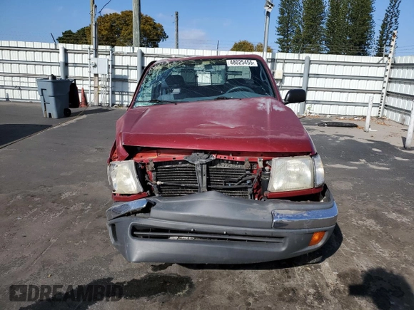 1999 Toyota Tacoma PreRunner with VIN 4TASN92NXXZ573027, listed as a Copart auction lot 48025455 with 111,854 mi miles and Salvage title. Bid and sale history available at DreamBid. Image 5.