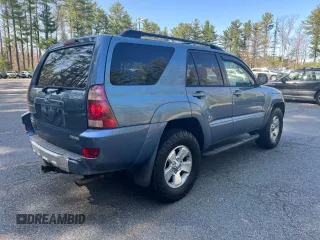 2004 Toyota 4Runner SR5 with VIN JTEBT14R340041772, listed as a Copart auction lot 54595695 with 210,561 mi miles and Clean Title. Bid and sale history available at DreamBid. Image 4.