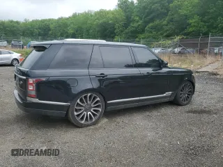 2016 Land Rover Range Rover Supercharged with VIN SALGS3EF4GA311192, listed as a Copart auction lot 55586905 with 122,737 mi miles and Clean title. Bid and sale history available at DreamBid. Image 3.