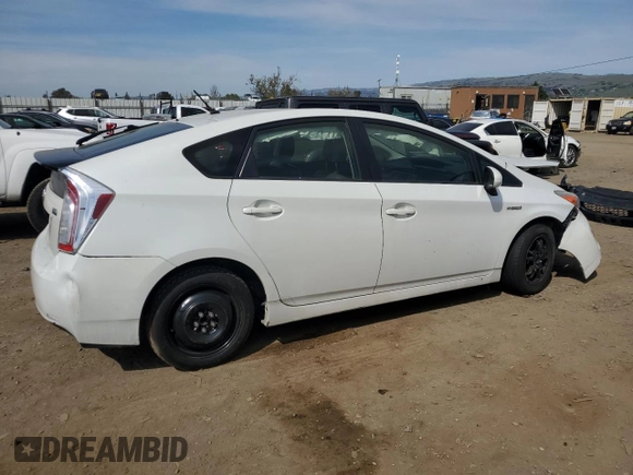 2014 Toyota Prius Four with VIN JTDKN3DU7E1748450, listed as a Copart auction lot 48019345 with 190,006 mi miles and Salvage Title. Bid and sale history available at carsss.com. Image 3.