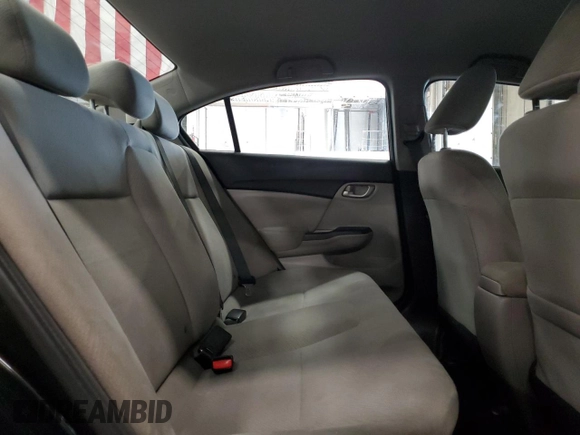 2013 Honda Civic LX z VIN 2HGFB2F52DH301214, wystawiony jako Copart lot #59226855 z przebiegiem 182 989 mil mil oraz Czysty tytuł • Clean title. Historia ofert i sprzedaży dostępna na DreamBid. Obrazek 10.