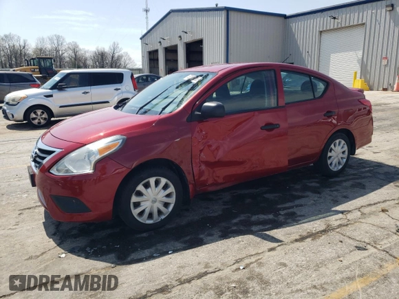 2015 Nissan Versa SV with VIN 3N1CN7AP2FL837012, listed as a Copart auction lot 52913265 with 108,972 mi miles and Salvage Title. Bid and sale history available at carsss.com. Image 1.