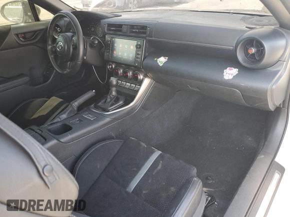 2022 Toyota GR86 Premium with VIN JF1ZNBF11N8758741, listed as a Copart auction lot 66032904 with 46,519 mi miles and Salvage Title. Bid and sale history available at carsss.com. Image 8.