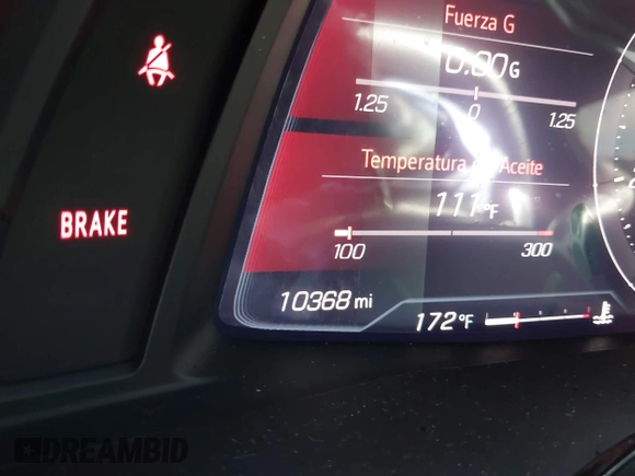 2022 Chevrolet Corvette 1LT with VIN 1G1YA2D40N5107268, listed as a IAAI auction lot 41083919 with 10,368 mi miles and . Bid and sale history available at DreamBid. Image 7.