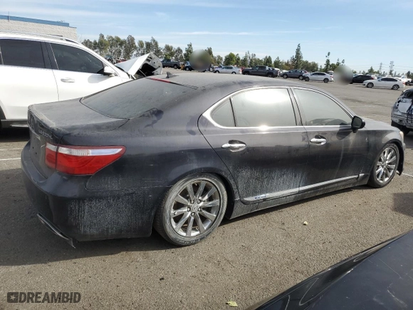 2008 Lexus LS 600h L with VIN JTHDU46F485005823, listed as a Copart auction lot 79322094 with NaN miles and Salvage Title. Bid and sale history available at carsss.com. Image 3.