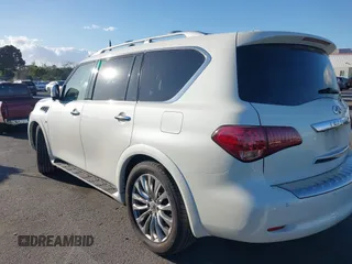 2016 Infiniti QX80 with VIN JN8AZ2NC3G9401366, listed as a IAAI auction lot 41735277 with 99,570 mi miles. Bid and sale history available at carsss.com. Image 14.