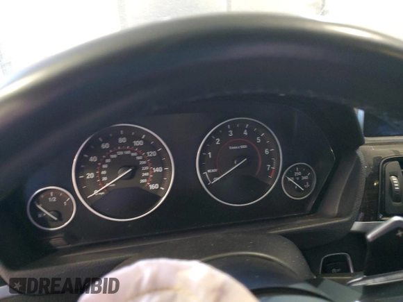 2015 BMW 4 Series 428i with VIN WBA3N3C51FK232219, listed as a Copart auction lot 81929124 with Not Provided miles and Salvage Title. Bid and sale history available at DreamBid. Image 9.