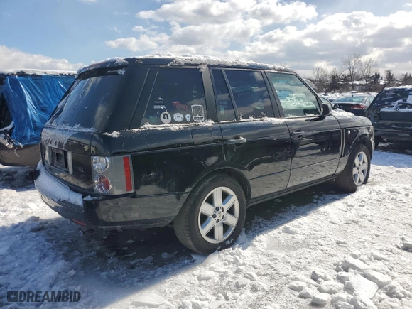 2003 Land Rover Range Rover HSE with VIN SALME11483A135972, listed as a Copart auction lot 45196515 with 172,298 mi miles and Salvage Title. Bid and sale history available at carsss.com. Image 3.