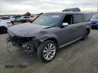 2010 Ford Flex Limited w/Ecoboost with VIN 2FMHK6DT3ABB30452, listed as a Copart auction lot 50104485 with 0 mi miles and Salvage Title. Bid and sale history available at carsss.com. Image 1.