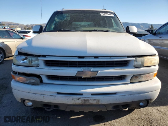 2002 Chevrolet Suburban Z71 with VIN 3GNFK16T52G274926, listed as a Copart auction lot 88449475 with 260,929 mi miles and Salvage Title. Bid and sale history available at carsss.com. Image 5.