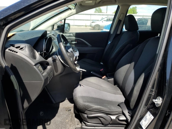 2013 Mazda 5 Sport z VIN JM1CW2BL3D0155159, wystawiony jako Copart lot #57867465 z przebiegiem 145 555 mil mil oraz Szkoda całkowita • Salvage title. Historia ofert i sprzedaży dostępna na DreamBid. Obrazek 7.