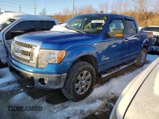2013 Ford F-150 XL with VIN 1FTFW1ET5DFA05070, listed as a Copart auction lot 41687145 with 239,997 mi miles and Clean Title. Bid and sale history available at carsss.com. Image 1.