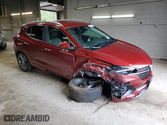 2023 Buick Encore GX Select with VIN KL4MMESL9PB079803, listed as a Copart auction lot 63244805 with 6,311 mi miles and Salvage title. Bid and sale history available at DreamBid. Image 4.
