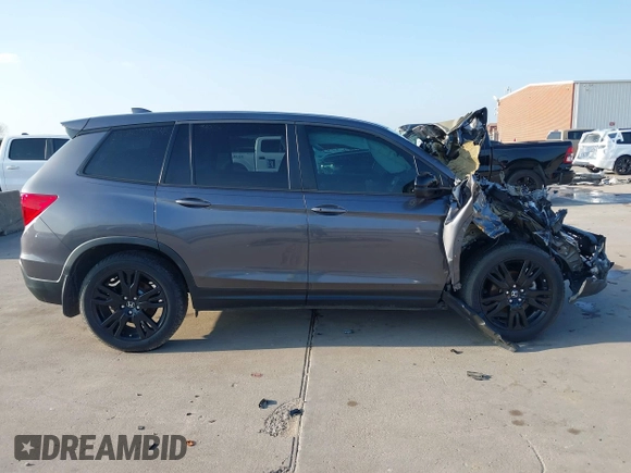 2019 Honda Passport Sport with VIN 5FNYF7H23KB000613, listed as a IAAI auction lot 41524588 with Not Provided miles and . Bid and sale history available at carsss.com. Image 14.