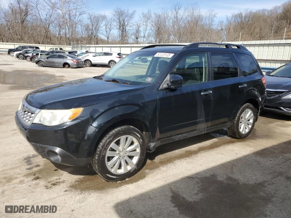 2012 Subaru Forester 2.5X Limited with VIN JF2SHBEC2CH438767, listed as a Copart auction lot 50125135 with 162,505 mi miles and Salvage Title. Bid and sale history available at carsss.com. Image 1.