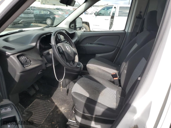 2019 Ram ProMaster City Cargo Van Tradesman with VIN ZFBHRFAB8K6M41387, listed as a Copart auction lot 48423475 with 158,527 mi miles and Salvage Title. Bid and sale history available at carsss.com. Image 7.
