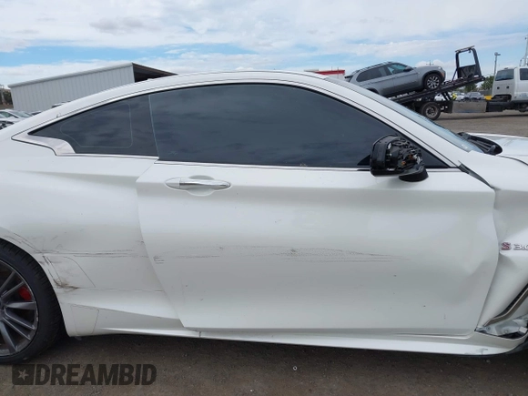 2017 Infiniti Q60 Red Sport 400 with VIN JN1FV7EKXHM611062, listed as a IAAI auction lot 40374401 with 69,460 mi miles and . Bid and sale history available at carsss.com. Image 13.