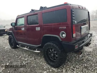 2005 Hummer H2 SUV with VIN 5GRGN23U35H128685, listed as a Copart auction lot 43031545 with 132,053 mi miles and Salvage Title. Bid and sale history available at carsss.com. Image 2.