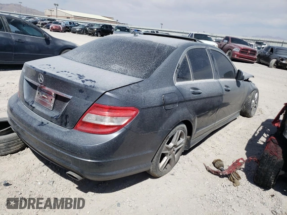 2008 Mercedes-Benz C 300 Sport with VIN WDDGF54X58F127276, listed as a Copart auction lot 46724405 with Not Provided miles and Salvage Title. Bid and sale history available at carsss.com. Image 3.