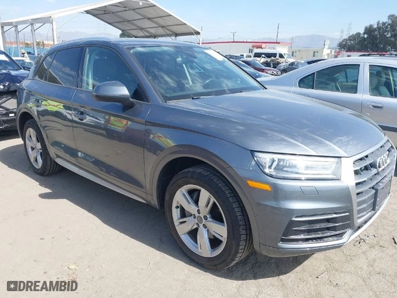 2018 Audi Q5 Premium with VIN WA1ANAFY1J2184826, listed as a IAAI auction lot 41681537 with 106,826 mi miles. Bid and sale history available at carsss.com. Image 1.