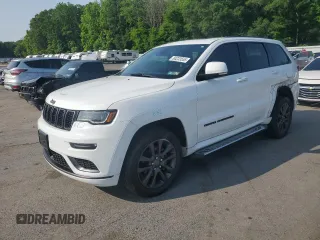 2019 Jeep Grand Cherokee High Altitude with VIN 1C4RJFCG0KC689362, listed as a Copart auction lot 60233555 with 21,083 mi miles and Salvage title. Bid and sale history available at DreamBid. Image 1.