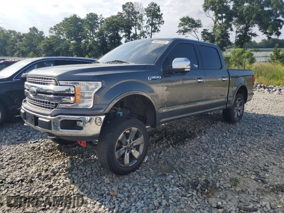 2018 Ford F-150 XL with VIN 1FTEW1EGXJFB60711, listed as a Copart auction lot 64041545 with 163,798 mi miles and Salvage title. Bid and sale history available at DreamBid. Image 1.