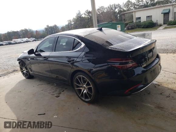 2023 Genesis G70 2.0T with VIN KMTG34TA6PU105132, listed as a Copart auction lot 78372094 with 53,921 mi miles and Salvage Title. Bid and sale history available at DreamBid. Image 2.