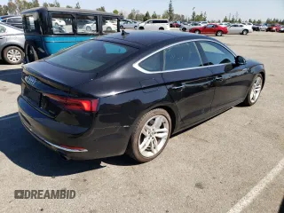 2019 Audi A5 Sportback Premium with VIN WAUANCF58KA010960, listed as a Copart auction lot 47604643 with 53,732 mi miles. Bid and sale history available at carsss.com. Image 3.