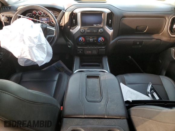 2021 Chevrolet Silverado 1500 RST with VIN 3GCUYEEL0MG402693, listed as a Copart auction lot 52618755 with 58,666 mi miles and Salvage Title. Bid and sale history available at carsss.com. Image 8.