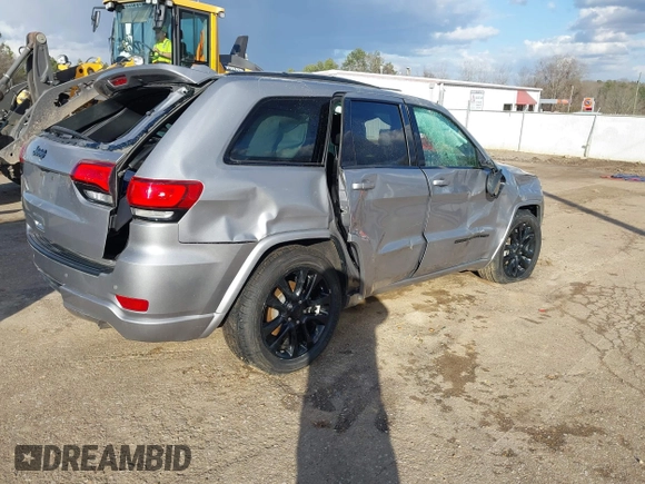 2020 Jeep Grand Cherokee Altitude with VIN 1C4RJEAG8LC430164, listed as a IAAI auction lot 41472197 with 78,078 mi miles and . Bid and sale history available at DreamBid. Image 4.