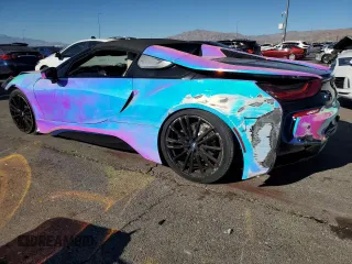 2019 BMW i8 z VIN WBY2Z6C56K7D09508, wystawiony jako Copart lot #86847034 z przebiegiem 24 015 mil mil oraz Szkoda całkowita • Salvage title. Historia ofert i sprzedaży dostępna na DreamBid. Obrazek 2.