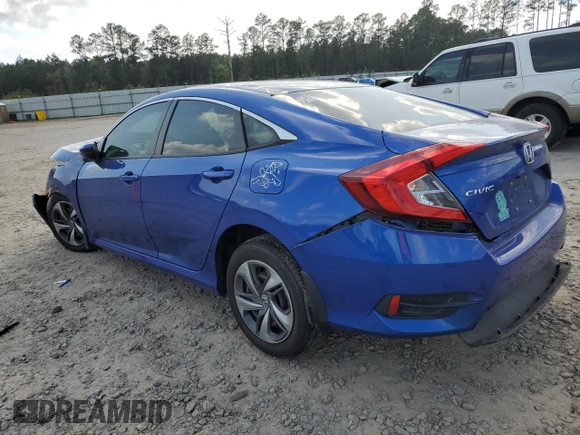 2020 Honda Civic LX z VIN 2HGFC2F69LH602387, wystawiony jako Copart lot #51446375 z przebiegiem 51 595 mil mil oraz Szkoda całkowita • Salvage title. Historia ofert i sprzedaży dostępna na DreamBid. Obrazek 2.