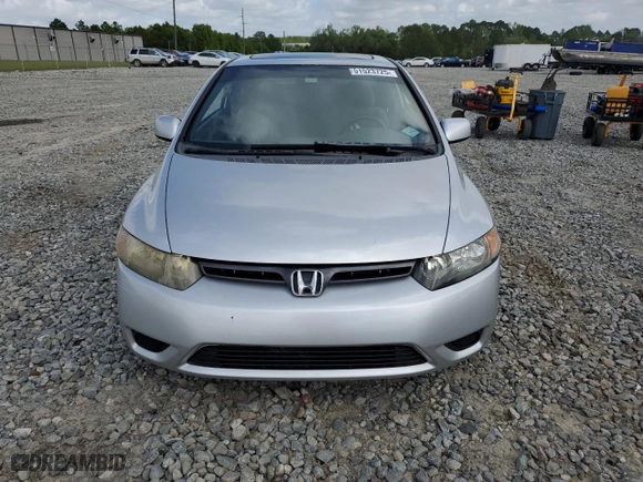2008 Honda Civic Cpe EX with VIN 2HGFG12888H569511, listed as a Copart auction lot 51523725 with 173,230 mi miles and Salvage Title. Bid and sale history available at carsss.com. Image 5.