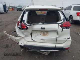 2019 Nissan Rogue SV with VIN JN8AT2MT4KW263267, listed as a IAAI auction lot 41155792 with 106,668 mi miles. Bid and sale history available at carsss.com. Image 6.