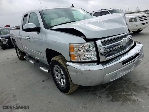 2012 Chevrolet Silverado 1500 LS with VIN 1GCRCREA6CZ217802, listed as a Copart auction lot 51544705 with 0 mi miles and Salvage Title. Bid and sale history available at carsss.com. Image 11.