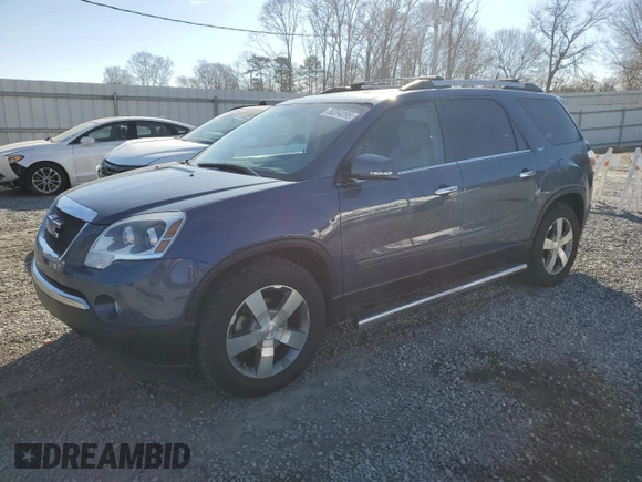 2012 GMC Acadia SLT2 with VIN 1GKKRSED9CJ273608, listed as a Copart auction lot 88264395 with 145,694 mi miles and Salvage Title. Bid and sale history available at carsss.com. Image 1.
