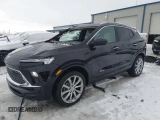 2024 Buick Encore GX Avenir with VIN KL4AMGSL9RB018114, listed as a Copart auction lot 41372405 with 1,489 mi miles and Clean title. Bid and sale history available at DreamBid. Image 1.