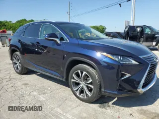 2017 Lexus RX 350 with VIN 2T2ZZMCA6HC035521, listed as a Copart auction lot 54652395 with 50,325 mi miles and Salvage Title. Bid and sale history available at DreamBid. Image 4.