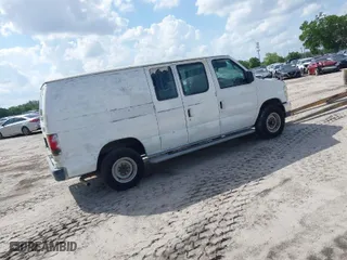 2013 Ford Econoline Cargo Van Commercial with VIN 1FTNE2EW3DDB06859, listed as a IAAI auction lot 41635694 with NaN miles. Bid and sale history available at carsss.com. Image 4.