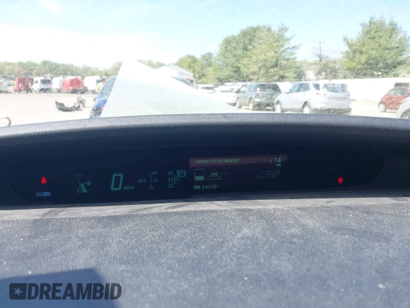 2011 Toyota Prius I with VIN JTDKN3DU2B5346291, listed as a IAAI auction lot 42088192 with 257,288 mi miles. Bid and sale history available at carsss.com. Image 7.